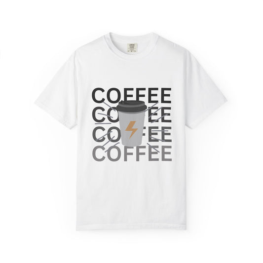 Coffee Lover's Unisex T-shirt, Casual Tee for Coffee Addicts, Gift for Baristas, Perfect for Birthdays, Daily Wear, Relaxed Fit